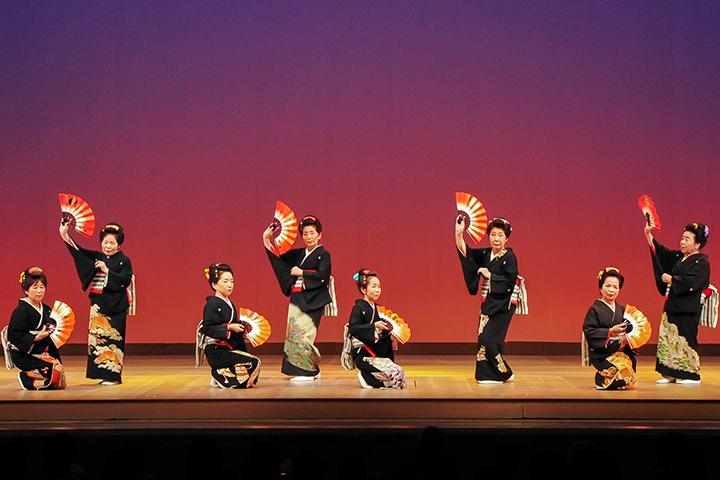 日本舞踊会写真